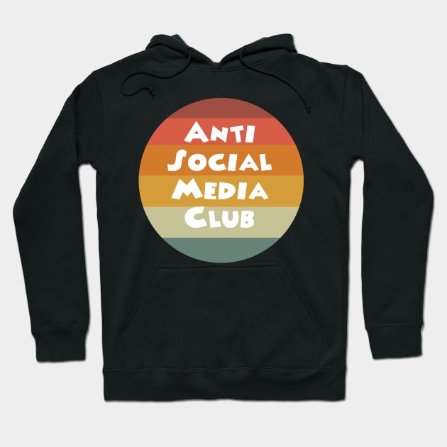 Anti Social Media Club Hoodie by FoolDesign